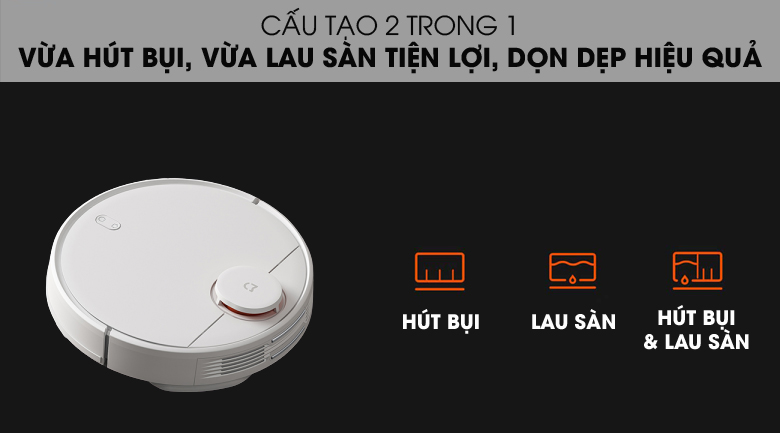 Robot hút bụi lau nhà Xiaomi Vacuum Mop Pro SKV4110GL