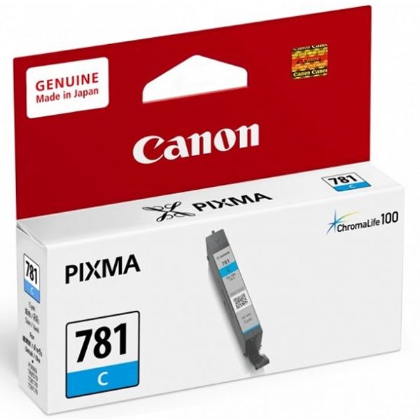 Hộp mực in phun màu Canon CLI-781 C/Xanh (dành cho TS6370, TS9170, TS707, TS9570)