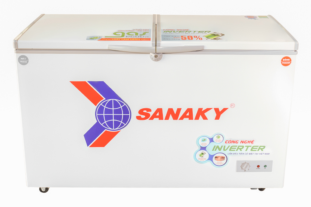 Tủ đông Sanaky Inverter 280 lít VH-4099W3 chính hãng