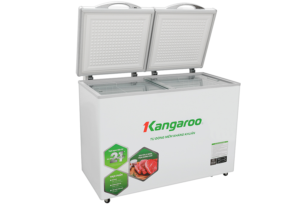 Tủ đông mềm Kangaroo 252 lít KG 408S2 chính hãng