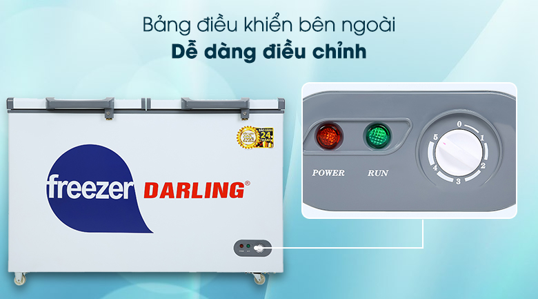 Tủ đông Darling 260 lít DMF-3999 W2