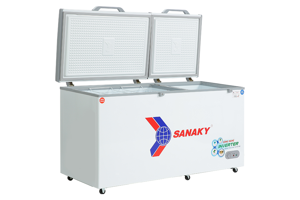 Tủ đông Sanaky Inverter 485 lít VH-6699W3 chính hãng