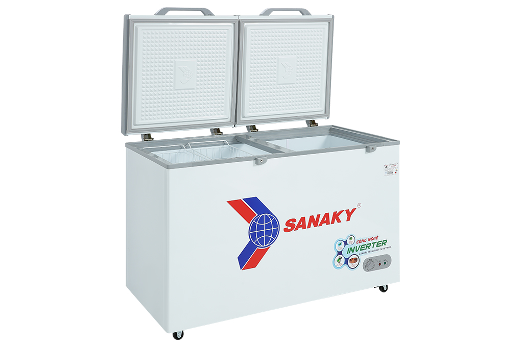Tủ đông Sanaky Inverter 410 lít VH-5699HY3 chính hãng