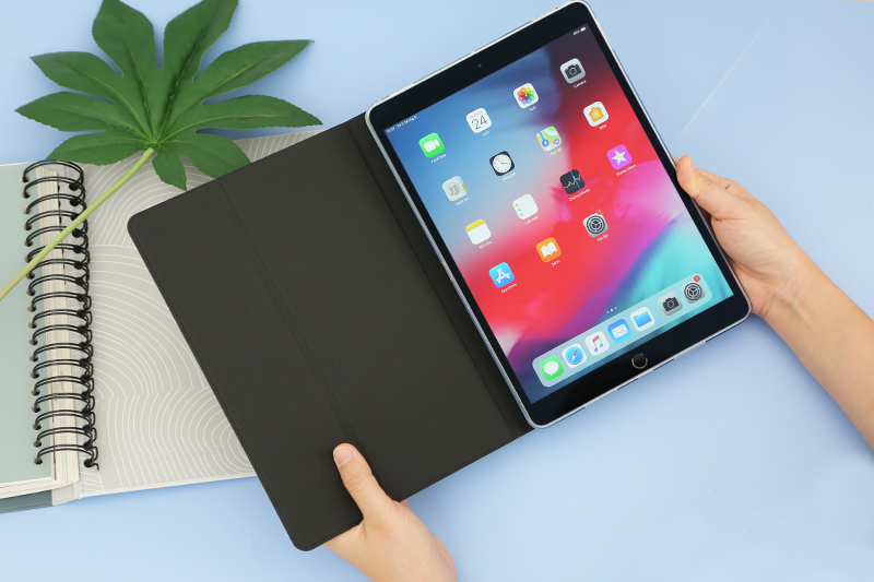 Ốp lưng iPad Air 2019 Nắp gập Stand Flip MEEKER Đen