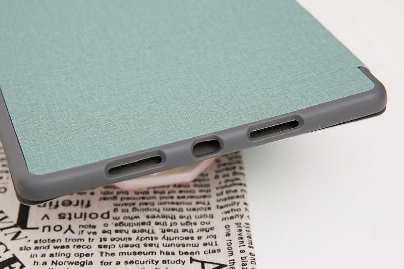 Ốp lưng iPad Air 2019 nhựa cứng viền dẻo MOSTER JM TPU PU Teal