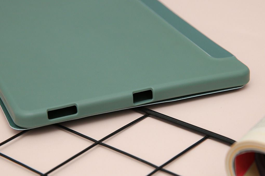 Ốp lưng Galaxy Tab S6 Lite 10.4 inch Nhựa cứng viền dẻo CAPTAIN U JM Xanh Teal