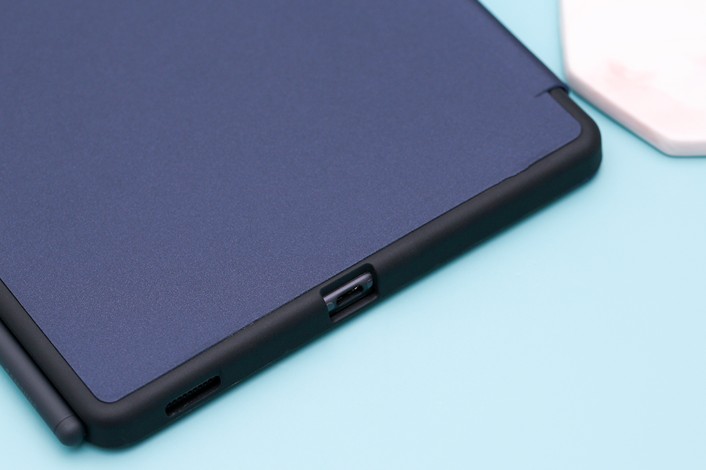Ốp lưng Galaxy Tab S6 Lite 10.4 inch Nhựa dẻo Skin Shock JM Xanh Navy