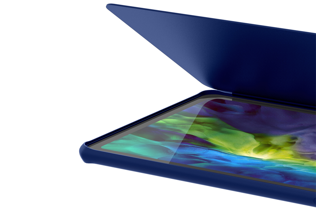 Ốp lưng iPad Pro M1 2021 11 inch Nhựa cứng viền dẻo ITSKINS HYBRID SOLID FOLIO Xanh Navy
