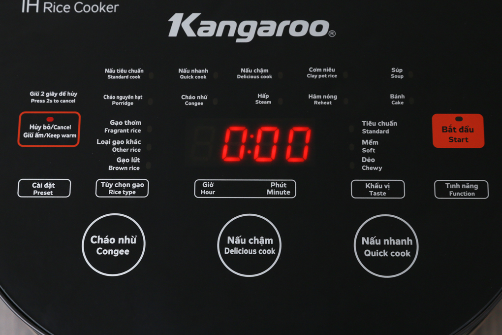 Nồi cơm điện cao tần Kangaroo 1.8 lít KG599N