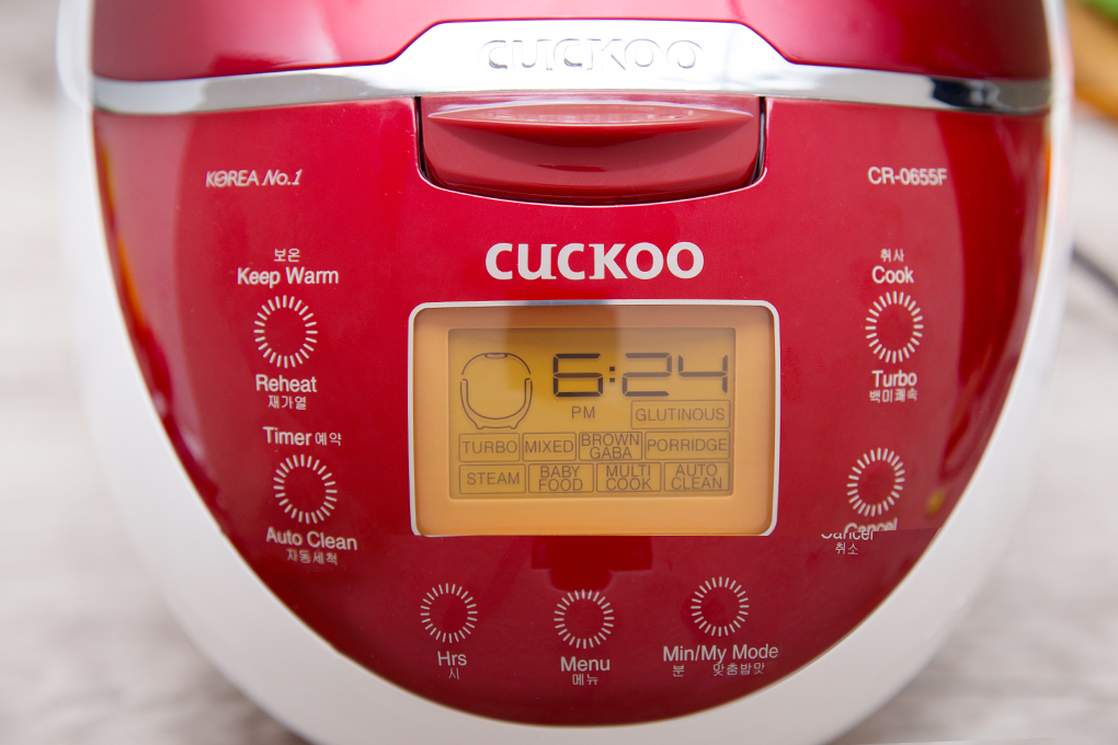 Nồi cơm điện tử Cuckoo 1 lít CR-0655F giá tốt