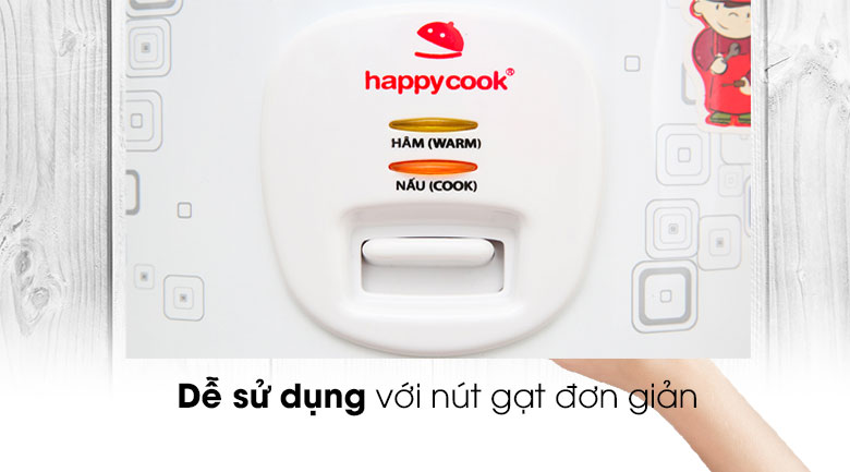 Nồi cơm điện Happycook 1.8 lít HCJ-1822