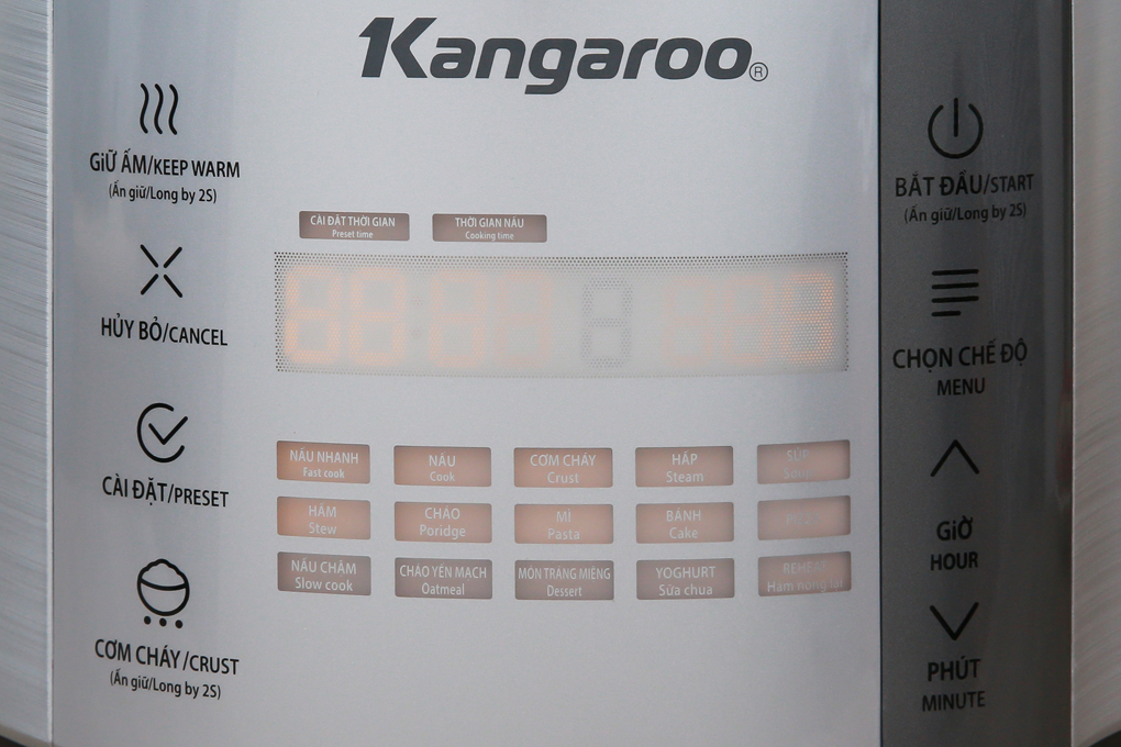 Nồi cơm điện tử Kangaroo 1.5 lít KG598