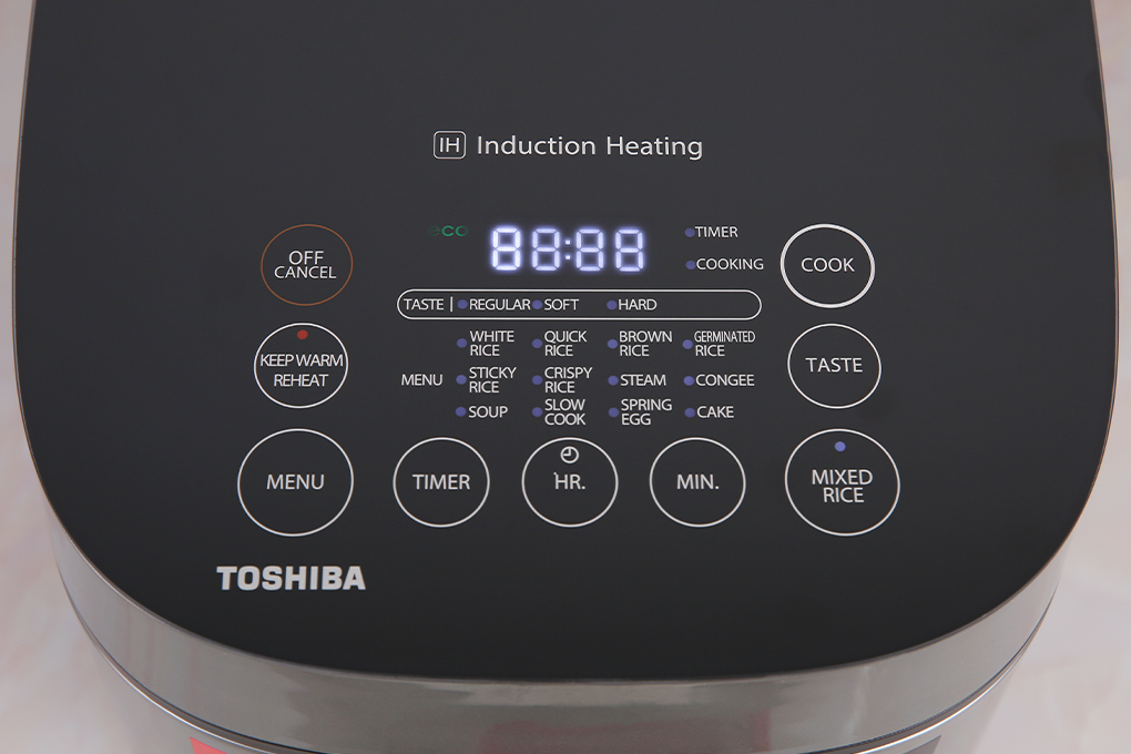Nồi cơm cao tần Toshiba 1.8 lít RC-18IP1PV