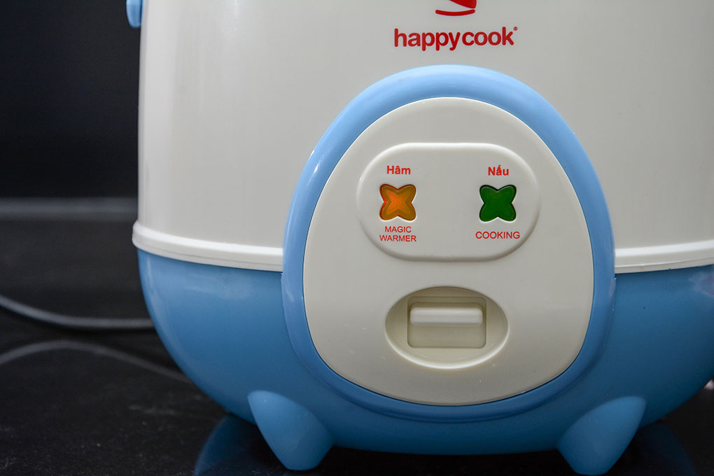 Nồi cơm điện Happycook 0.6 lít HC-60 Xanh