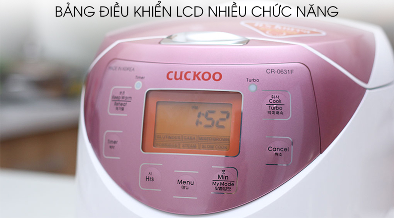 Nồi cơm điện tử Cuckoo 1 lít CR- 0631F