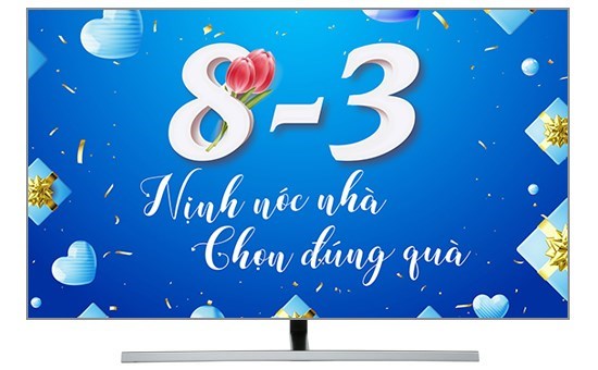 Smart Tivi QLED Samsung 4K 65 inch QA65Q80R