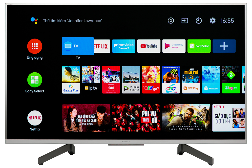Bán android Tivi Sony 4K 43 inch KD-43X8500G/S