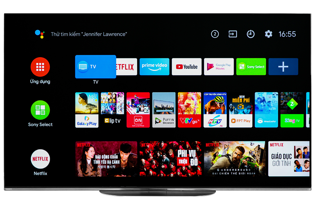Bán android Tivi OLED Sony 4K 55 inch KD-55A9G