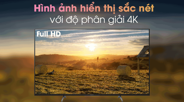 Android Tivi Sony 4K 43 inch KD-43X8000H
