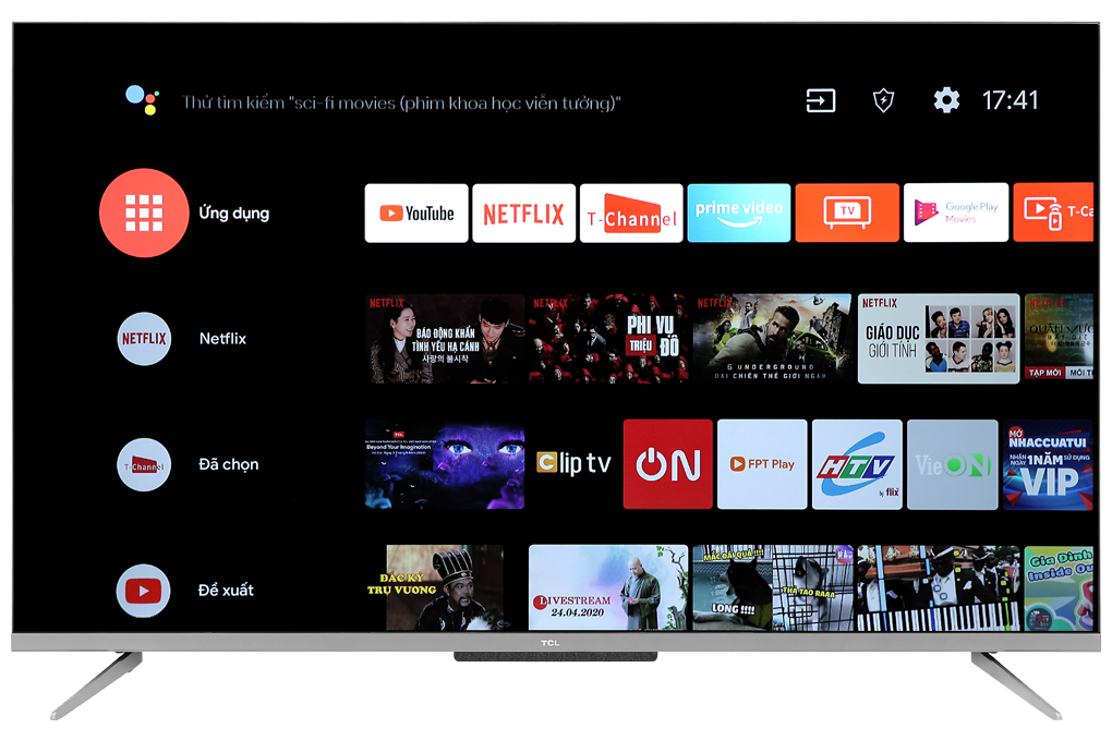 Bán android Tivi TCL 50 inch 50P715