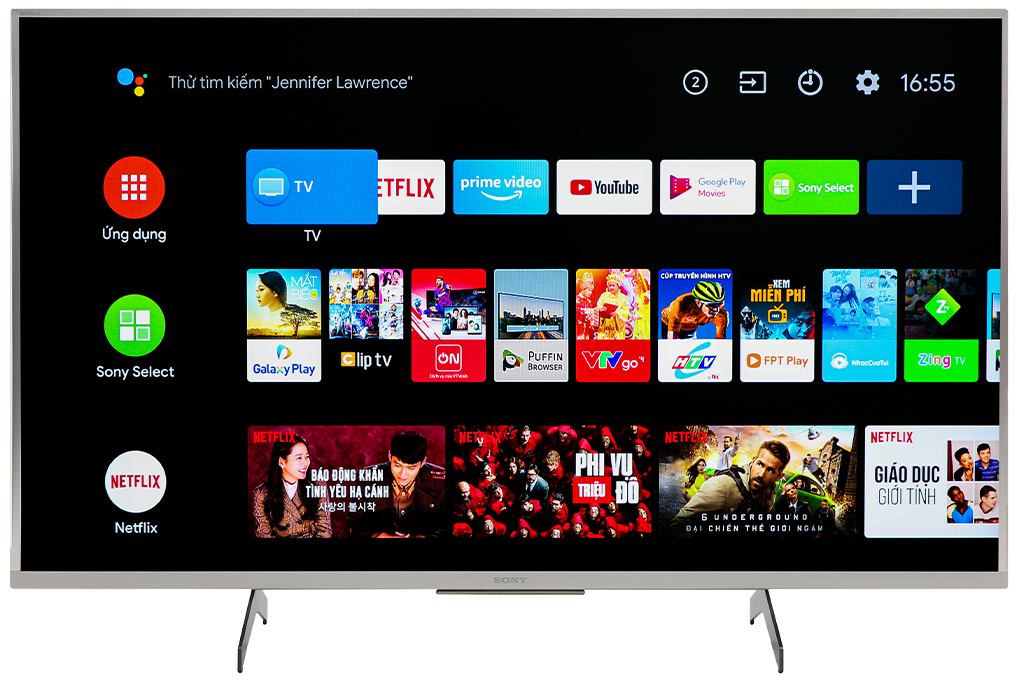 Bán android Tivi Sony 4K 49 inch KD-49X8500H/S