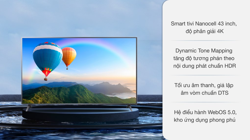 Smart Tivi NanoCell LG 4K 43 inch 43NANO79TND