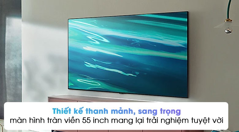 Smart Tivi QLED 4K 55 inch Samsung QA55Q80A Mới 2021