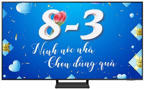 Smart Tivi QLED 4K 55 inch Samsung QA55Q65A Mới 2021