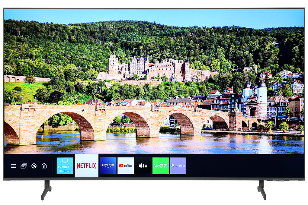 Smart Tivi Samsung 4K 55 inch UA55AU8100 Mới 2021