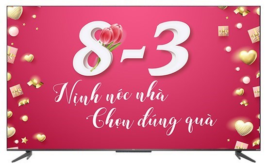 Android Tivi QLED TCL 4K 55 inch 55Q726