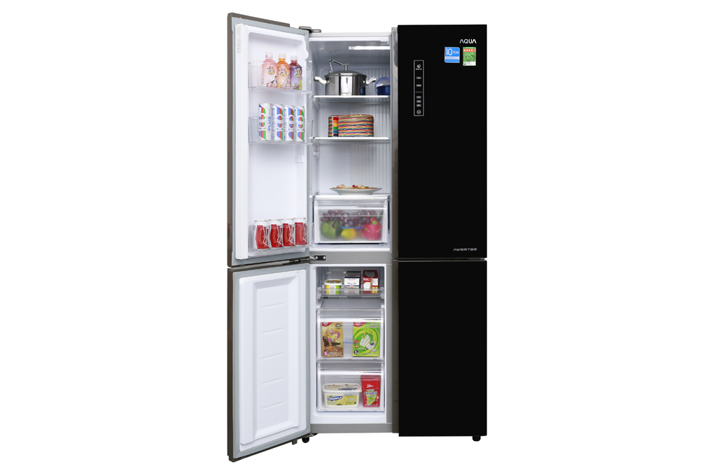 Tủ lạnh Aqua Inverter 456 lít AQR-IG525AM GB chính hãng
