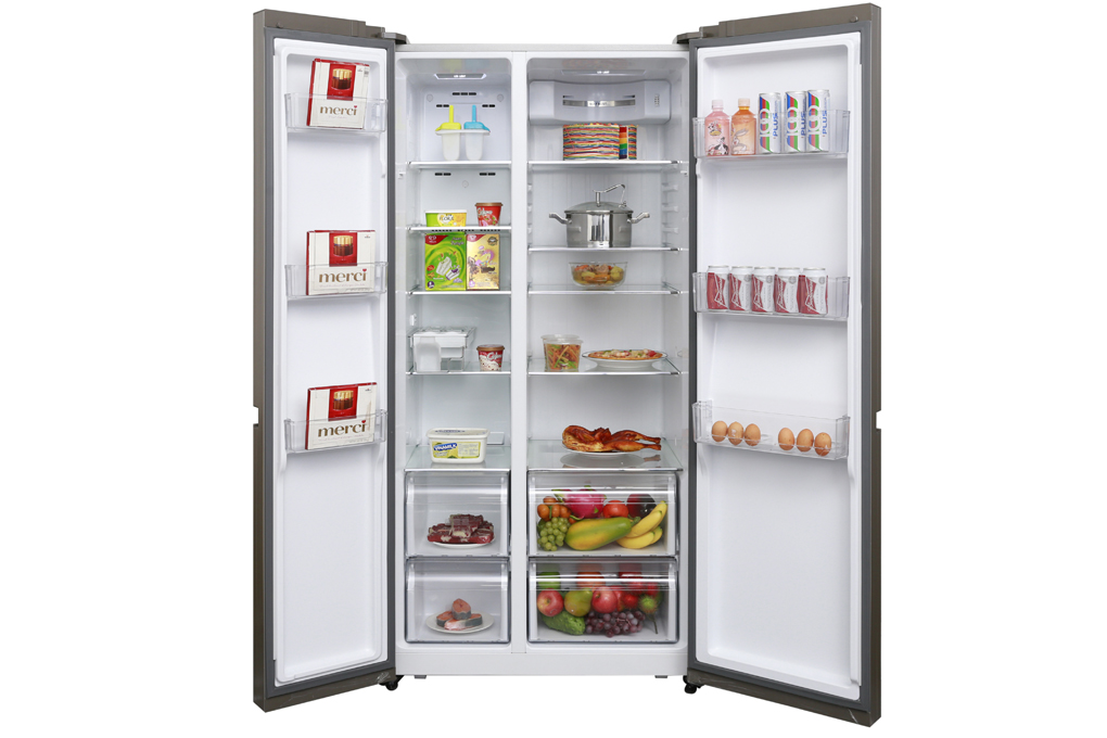 Mua tủ lạnh Aqua Inverter 518 lít AQR-IG585AS SG