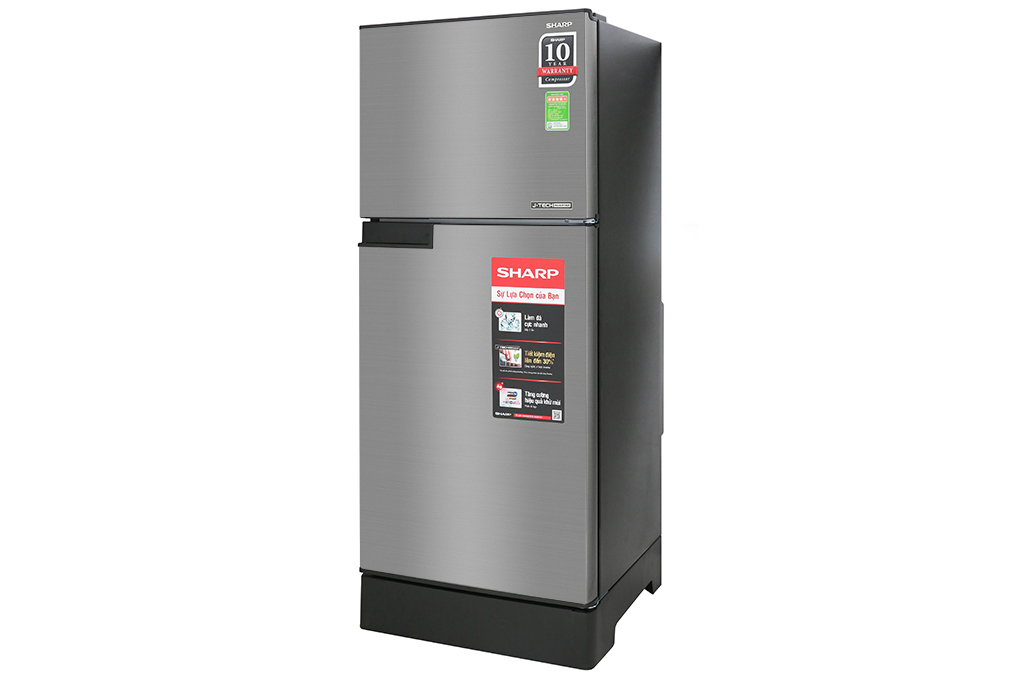 Tủ lạnh Sharp Inverter 150 lít SJ-X176E-SL chính hãng