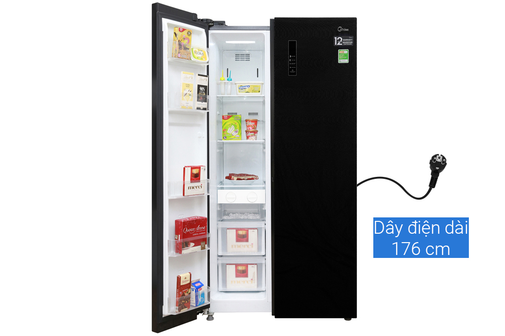 Tủ lạnh Midea Inverter 530 lít MRC-690GS giá tốt