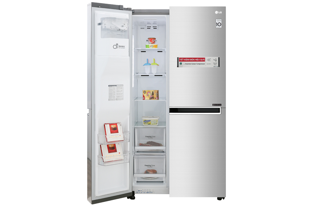 Tủ lạnh LG Inverter 601 lít GR-D247JDS chính hãng