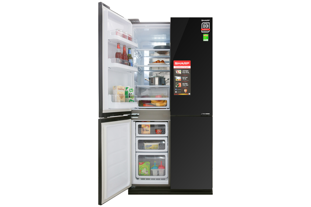 Tủ lạnh Sharp Inverter 605 lít SJ-FX688VG-BK giá tốt