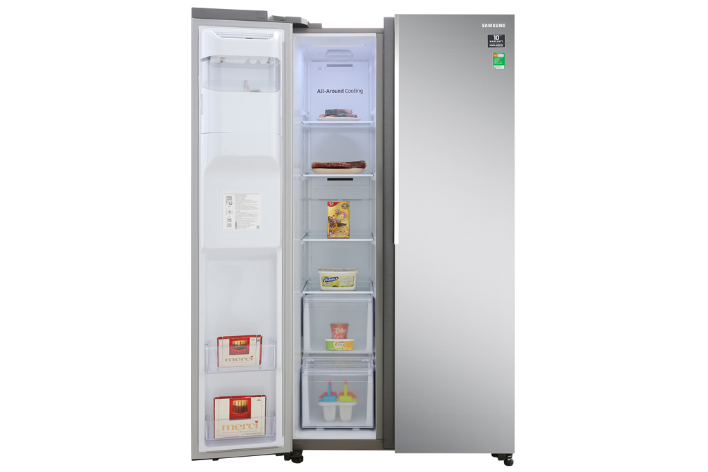 Tủ lạnh Samsung Inverter 617 lít RS64R5101SL/SV chính hãng