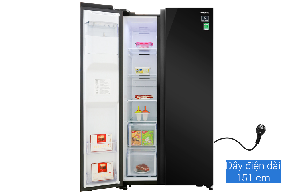 Tủ lạnh Samsung Inverter 617 lít RS64R53012C/SV giá tốt