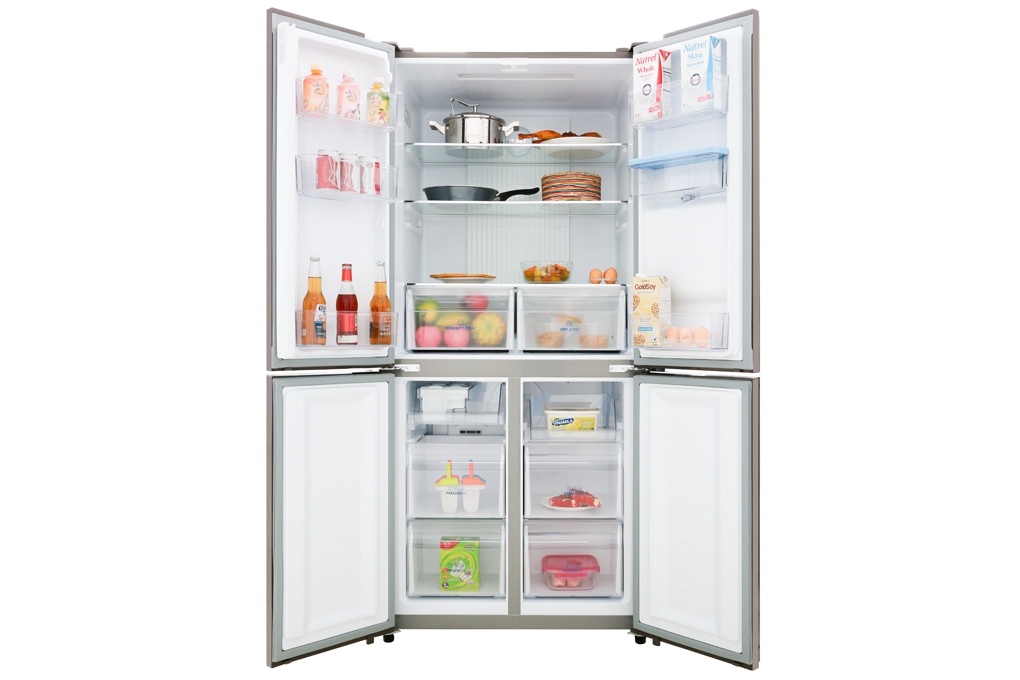 Tủ lạnh Aqua Inverter 456 lít AQR-IGW525EM GB chính hãng