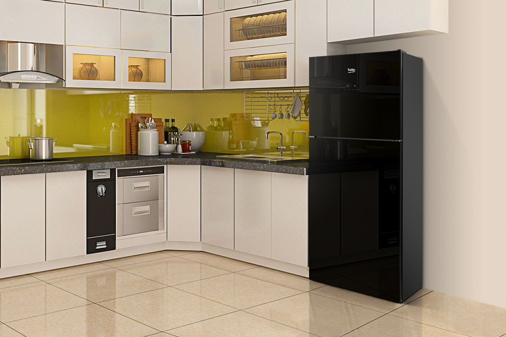 Bán tủ lạnh Beko Inverter 392 lít RDNT440E50VZGB