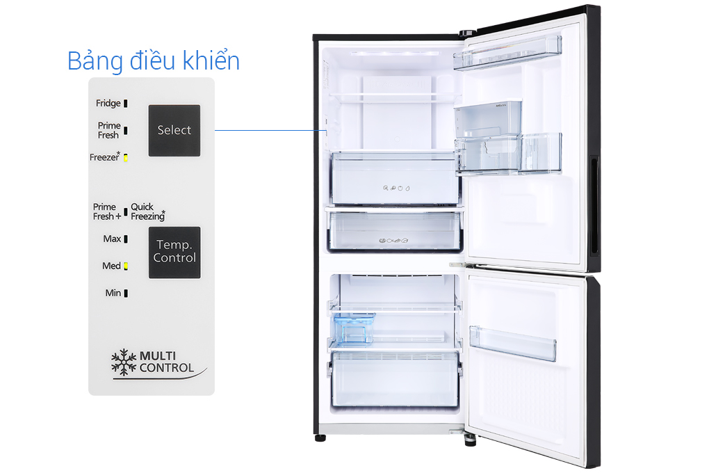 Tủ lạnh Panasonic Inverter 255 lít NR-BV280WKVN