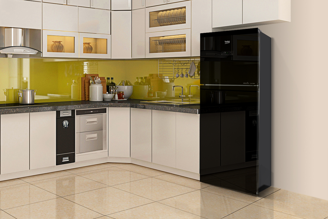 Bán tủ lạnh Beko Inverter 375 lít RDNT401E50VZGB