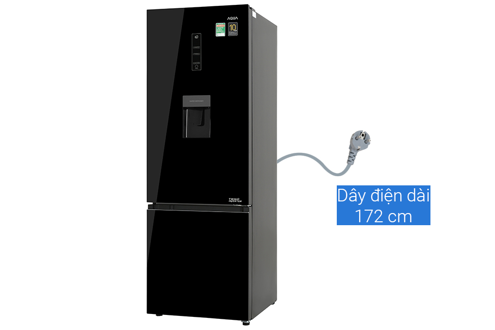 Tủ lạnh Aqua Inverter 320 lít AQR-B379MA(WGB) giá tốt