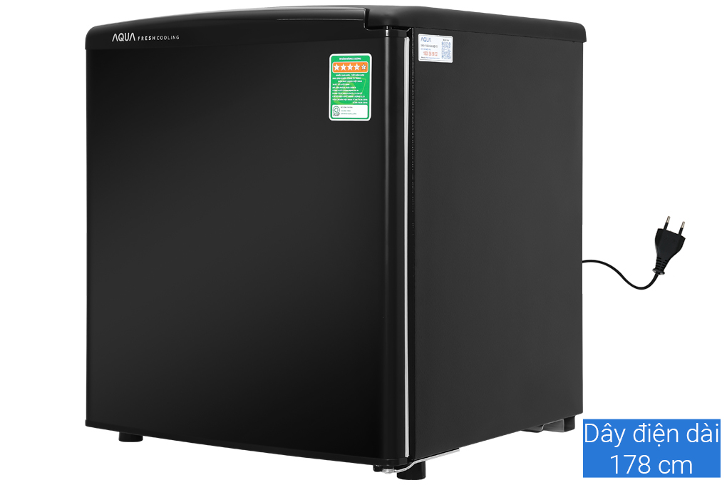 Tủ lạnh Aqua 50 lít AQR-D59FA(BS) chính hãng