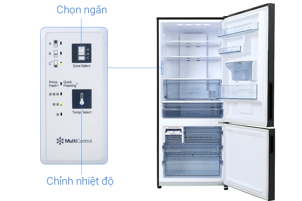 Tủ lạnh Panasonic Inverter 377 lít NR-BX421GPKV Mới 2021