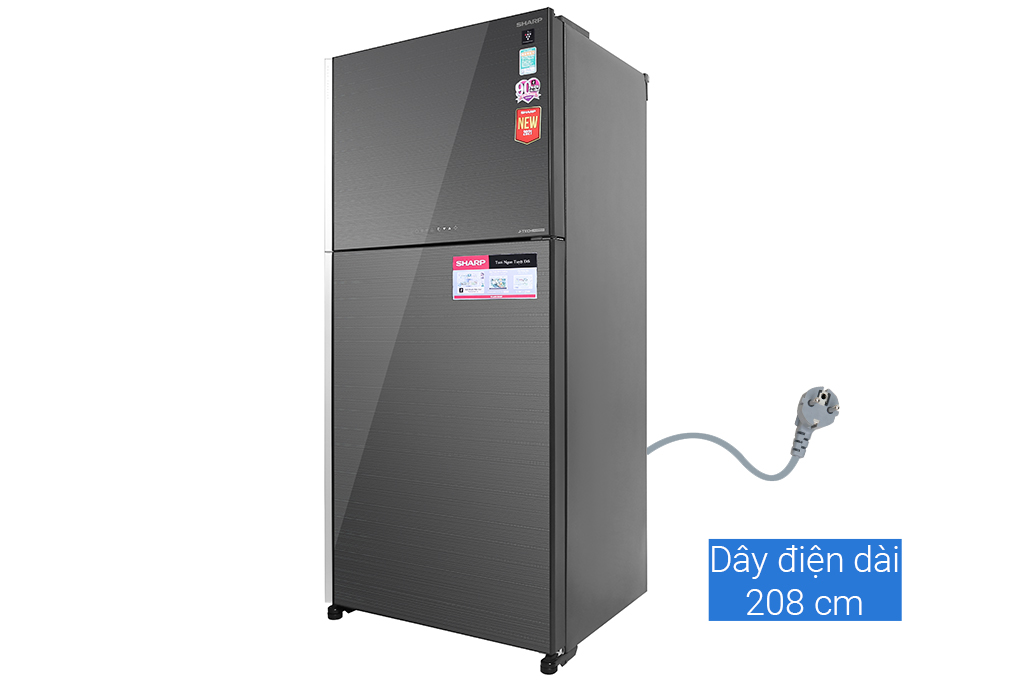 Tủ lạnh Sharp Inverter 604 lít SJ-XP660PG-SL giá tốt