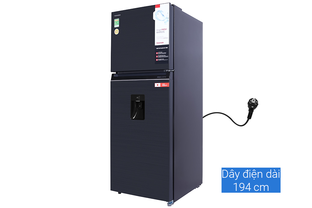 Tủ lạnh Toshiba Inverter 337 lít GR-RT435WE-PMV(06)-MG chính hãng