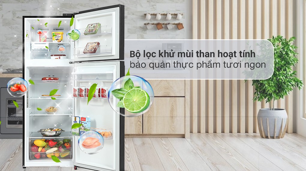 Tủ lạnh LG Inverter 334 lít GN-D332BL