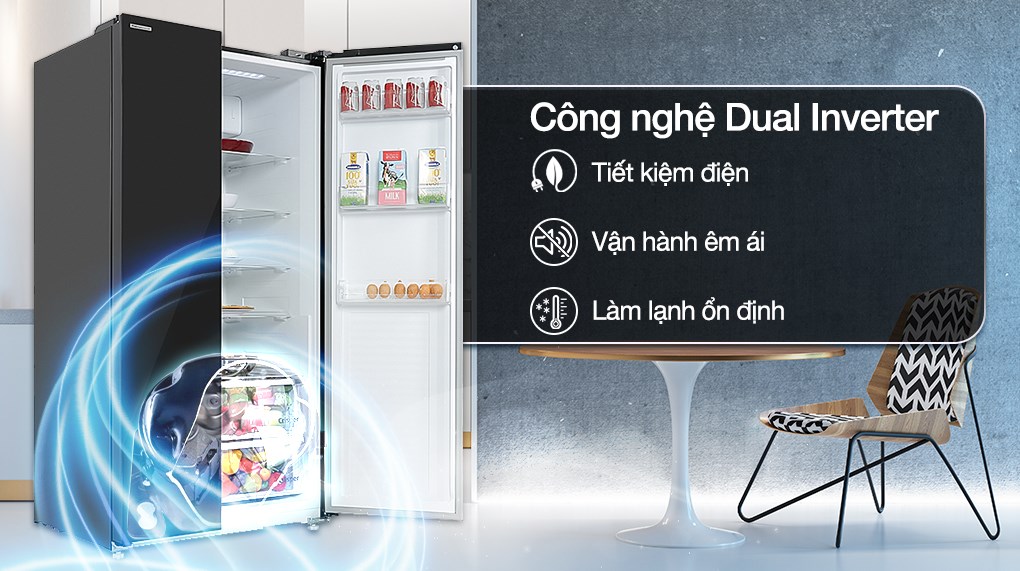 Tủ lạnh Beko Inverter 622 lít GNO62251GBVN