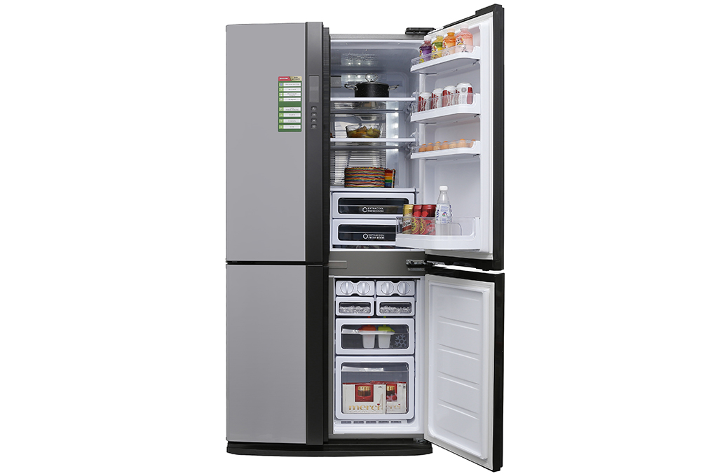 Tủ lạnh Sharp Inverter 605 lít SJ-FX680V-ST giá tốt